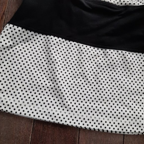 Lululemon Origami Deep V Tank Polka Dot Size 6 - Picture 3 of 5